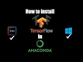 How to install TENSORFLOW 2 in ANACONDA works for M1 MacBook Windows