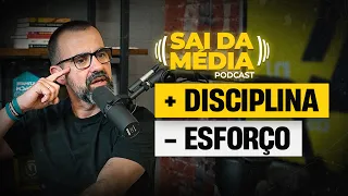 Como ser disciplinado sem esforço e com pequenas mudanças (Parte 2) | Podcast Sai da Média #184