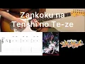 Download Lagu Evangelion OP - Zankoku na Tenshi no Te-ze (guitar cover with tabs \u0026 chords)