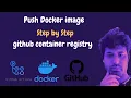 Github Container Registry Build And Push A Docker Image