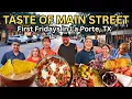 Taste of Main Street - First Fridays in La Porte TX