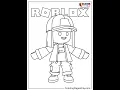 Free Printable Roblox Coloring Pages