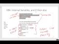 FINCORE Intro to VBA User defined functions
