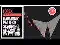 FOREX Harmonic Pattern Scanning Algorithm in Python Introduction