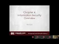 BIS 3233 - Chapter 4 Information Security and Risk Analysis