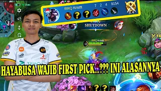 Download HAYABUSA WAJIB FIRST PICK, BUILD HAYABUSA 2023 - Mobile Legends MP3