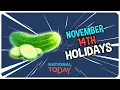Top 3 Holidays on November 14th You Can t Miss