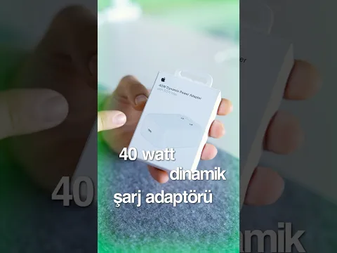 Apple Yeni Dinamik Şarj Adaptörü ⚡️