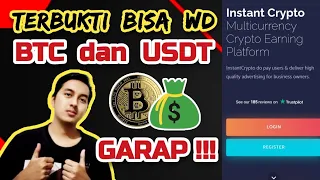 GARAP BTC dan USDT GRATIS TERBUKTI BISA WIT RAW