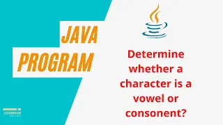 Determining Whether The Character Is Vowel Or Consonant In Java Switch Example Code Bode