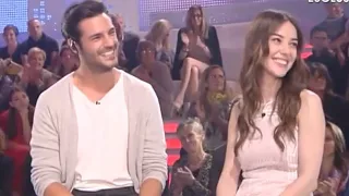 مقابله لابطال موسم الكرز اياد و فتون في برنامج ايطالي 