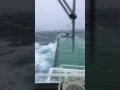 Arklow Falcon heavy weather December 2016