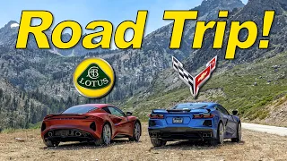 Emira C8 Corvette Road Trip - Best of the West Everyday Driver