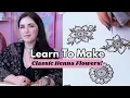 The Easiest Way To Draw A Henna Flower Real-Time Henna Class