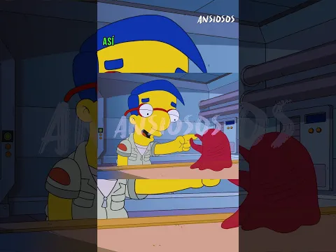 🧊CUANDO LOS SIMPSON FUERON DEVORADOS POR UNA GELATINA  #ansiosostv #lossimpson #feedshorts