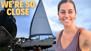 Our Sailboat Is Almost Back Where It Belongs