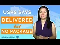 USPS Says Delivered But No Package