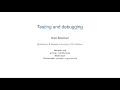 Software testing and debugging