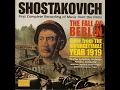 The Unforgettable Year 1919 Suite, Op. 89a (Arr. L. Atovmyan) : II. Romance (Meeting of...