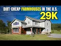10 DIRT-CHEAP TENNESSEE FARMHOUSES With LAND Starting at 29K