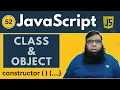 Mastering Classes in JavaScript Class and Constructor Explained Step-by-Step - Class 52