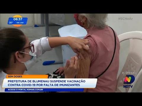 Região Oeste pode suspender vacinação contra Covid-19