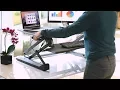 Seville Classics AIRLIFT Pneumatic Standing Desk Converter