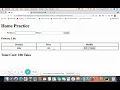Grocery List Using basic java script and Html