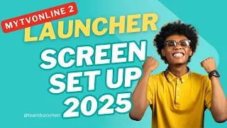 FORMULER MYTVONLINE 2 LAUNCHER SCREEN SET UP FOR 2025
