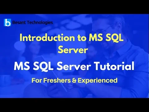 MS SQL Server Tutorial
