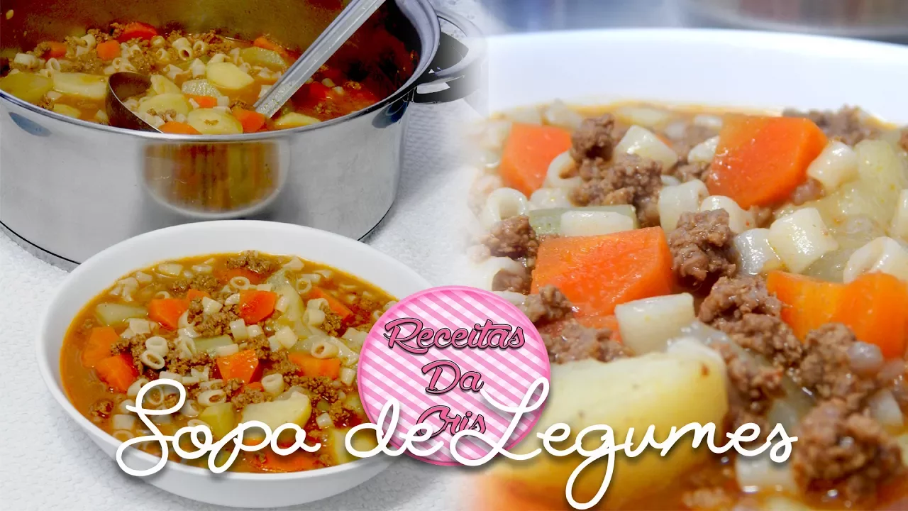 TA FRIO? FAÇA ESSE CALDO DE LEGUMES DELICIOSO!. 