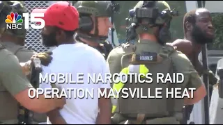 11 arrested drugs and firearms seized in major Mobile Police operation - NBC 15 WPMI