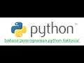 faktorial python part 1