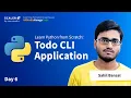 Python Tutorial Build A Todo App With Python - In Depth Tutorial