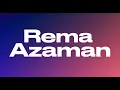 Rema - AZAMAN (Audio)