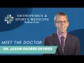 Jason George DeVries DPM