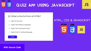 Build A Quiz App With Javascript