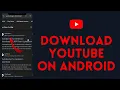 How to Download YouTube APK on Android 2024 YouTube APK Installation on Android Device