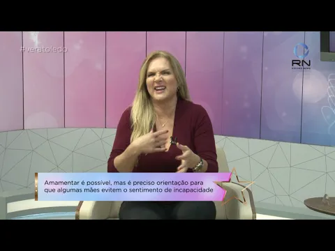 Vera Toledo conversa com a enfermeira Jéssica Santos Pereira