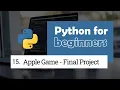 15 Pygame Apple Game Python for Beginners