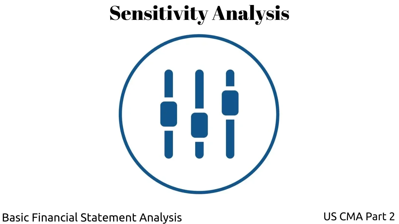 Sensitivity Analysis | US CMA | US CMA Course | US CMA Exam