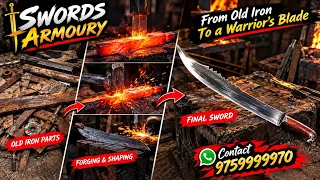 FORGING SWORDS || FORGING KATANA || FORGING VIKING AND DAGGER || NO COD 9759999970