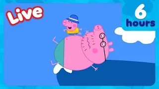 🔴 LIVE: FULL EPISODES George's Adventures! 🐷🦖 Peppa Pig | 12 HOURS OF HD CARTOONS
