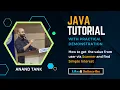 Java Tutorial Get value from user via Scanner and calculate Simple Interest Anand Tank