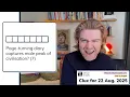 Minute Cryptic Clue 423 Page-turning diary captures male peak of civilisation 7