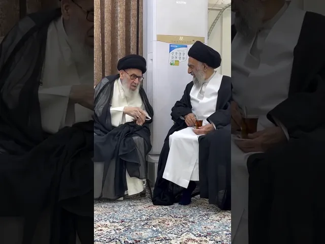 ⁣السيد هادي المدرسي والسيد مرتضى القزويني