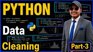 Python Data Cleaning Part 3 Handle Missing Values Invalid Data Data Type Conversion using Pandas