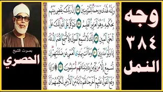 صفحة       سورة النمل   بصوت الحصري   وإنه لهدى ورحمة للمؤمنين      إن ربك يقضي بينهم بحكمه دندنها