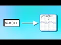 I made a simple graphing calculator using Math js