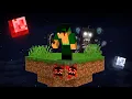 Trapped on 1 Scary Island in Minecraft